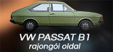 VW Passat B1 - rajongói oldal - 1978 veterán autó - old timer